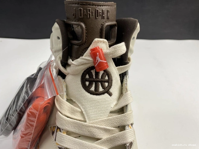 Rep Quai54 AIR CZ4152-100 Retro 6 Jordan (2020) Sail Brown 0808